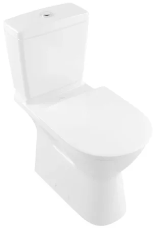 Villeroy & Boch ViCare Cuvette à fond profond - pour combinaison sans bride ViCare - au sol - avec AntiBac - Blanc Alpin AntiBac CeramicPlus Retour Gratuit
