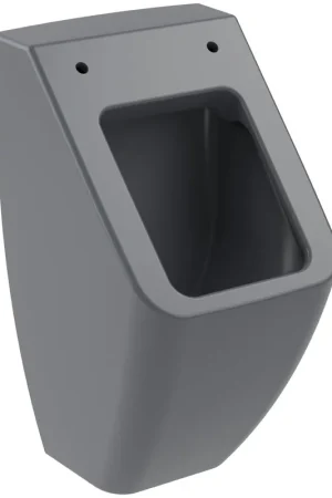 Villeroy & Boch Venticello urinoir avec arrivée arrière avec abattant 28.5x54.5x31.5cm - céramique+ graphite Super Prix