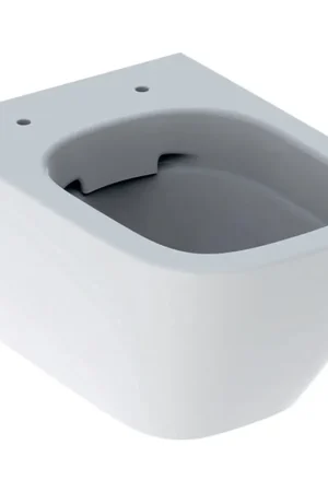 Geberit Smyle WC suspendu - raccourci - 49cm - sans bride - à fond creux - keratect - blanc Expédié Aujourd'hui
