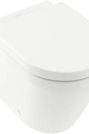 Villeroy & Boch Architectura Cuvette à poser à sortie profonde - sans bride de rinçage - au sol - blanc brillant Alpin (blanc) Solde