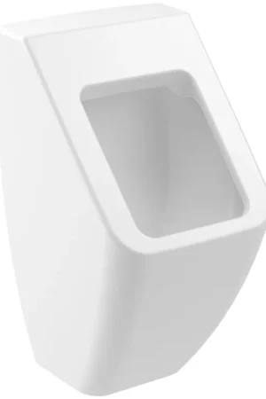 Villeroy & Boch Venticello urinoir avec extraction DirectFlush avec alimentation dissimulée 28.5x54.5x31.5cm - ceramic+ pour abattant stone white Authentique
