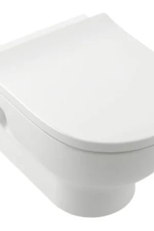 Commander Maintenant Villeroy & Boch O.novo pack WC suspendu - raccourci 49cm - Twistflush - CeramicPlus - blanc
