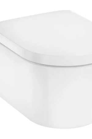 Hansgrohe EluPura S 540 Ensemble WC - rimless - abattant WC - fermeture douce - déclipsable - blanc Commander Maintenant