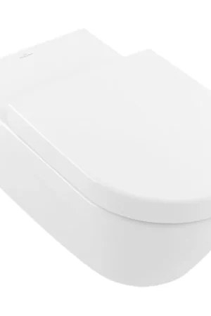 Achetez Aujourd'hui Villeroy & Boch ViCare Cuvette à chasse profonde - ViCare - sans bride de rinçage - suspendue au mur - Blanc Alpin CeramicPlus