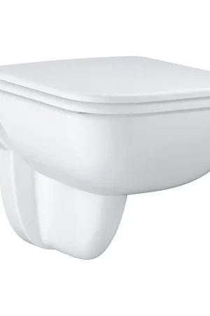 Grohe Start Edge WC suspendu - 35.9x53.5cm - sans bride - avec abbatant couvercle softclose - Blanc Offre Limitée