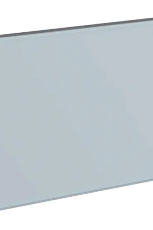 Geberit Omega plaque de recouvrement 20.9x13.9cm avec entretoises verre blanc Super Prix