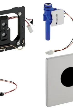 Geberit HyTronic système de commande pour urinoir infrarouge 230V avec plaque de commande Mambo inox Meilleure Vente