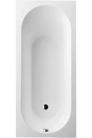 Villeroy et Boch Oberon Baignoire 170x70cm quaryl rectangulaire avec pieds Blanc brillant Must-Have