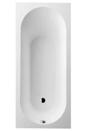 Villeroy & Boch Oberon baignoire en matière synthétique Quaryl rectangulaire 170x75x45cm - incl. pieds blanc mat Remise