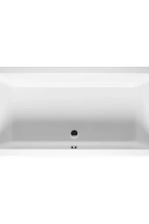 Riho Lugo baignoire 180x80cm rectangulaire acrylique blanc Meilleur Choix