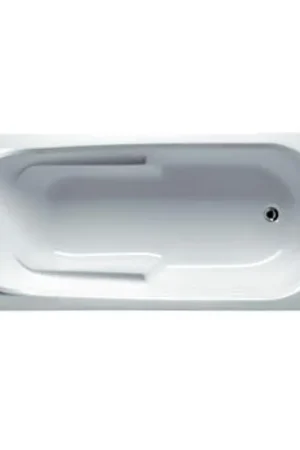RIHO Columbia Baignoire îlot 140x70cm Blanc brillant Dernier Modèle
