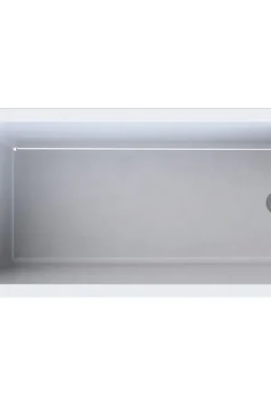 Wisa Berceto Baignoire rectangulaire 150X70Cm Blanc Must-Have