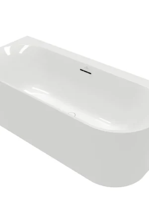 Produit De Marque Villeroy & Boch Loop & friends baignoire îlot partielle - 180x80cm - angle gauche - Acrylique Blanc Alpin brillant