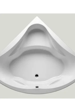 Acheter En Ligne RIHO Neo baignoire d‘‘angle 150x150cm Blanc brillant