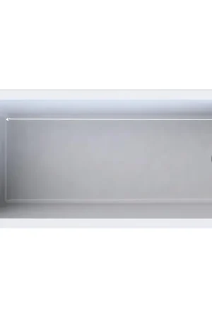 Wisa Berceto Baignoire rectangulaire 160x70cm Blanc Prix Cassé
