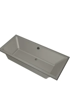 Xenz Kristal Baignoire - 170x75x48 - bonde Centrale - acrylique - ciment Nouveauté