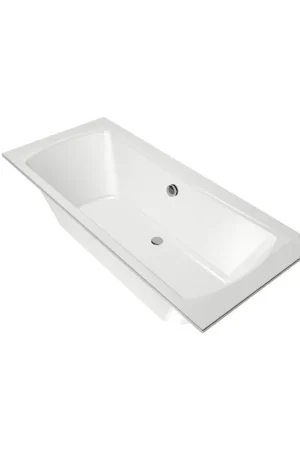 Xenz Robijn Baignoire duo - 180x80x48 - bonde Centrale - acrylique - blanc Expédié Aujourd'hui
