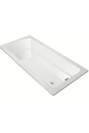 Xenz Bodysize Baignoire îlot - 190x90x48 - bonde extrémité - acrylique - blanc Acheter En Ligne