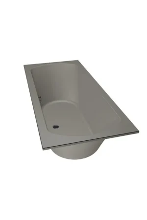 Vente Directe Xenz Lagoon Baignoire duo - 180x80x53 - bonde Centrale - acrylique - ciment