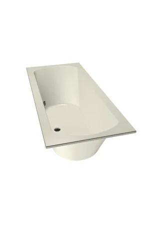 Xenz Lagoon Baignoire duo - 170x75x53 - bonde Centrale - acrylique - pergamon Meilleure Vente