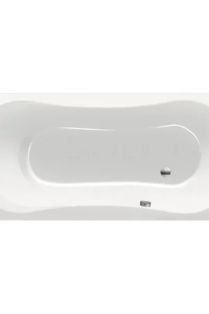 Retour Gratuit Xenz Dominica Baignoire-douche - 170x75x47 - évacuation en bout - acrylique - blanc