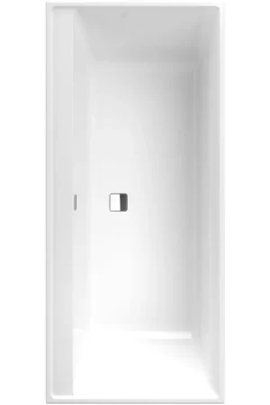 Authentique Villeroy & boch collaro baignoire blanche 180x80cm avec vidange chromée d‘occasion