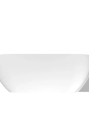 Arcqua Havana Baignoire demi-îlot - 170x80cm - droite - mat blanc Pas Cher