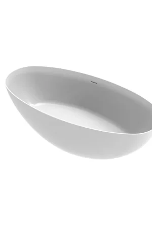 Arcqua Ica Baignoire îlot 170x80cm brillant blanc Produit De Marque