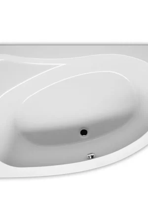 RIHO Aryl baignoire standard 153x100cm Pose en angle Gauche Blanc brillant Promotion