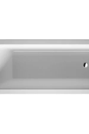 Dernière Chance Duravit Starck baignoire encastrable en matière synthétique acrylique rectangulaire 170x90x46cm blanc