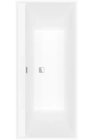 Villeroy & Boch COLLARO Baignoire sans tablier 180x80x47cm chrome stone white Vente Flash