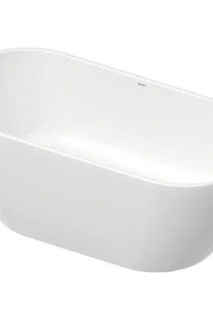 Duravit d-neo bain 160x75x47.5cm 220litres blanc mat Dernier Modèle