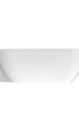Arcqua Havana Baignoire îlot demi-encastrée - 170x80cm - gauche - blanc mat Vente Directe