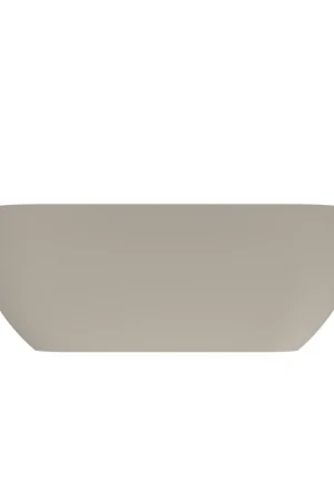 Arcqua Havana Baignoire semi-autoportante - 170x80cm - argile mate Meilleur Choix