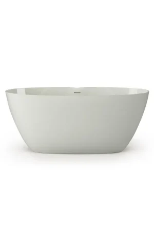Zeza Element Baignoire îlot- 145x71x60cm - solid surface - vert brillant Commander Maintenant