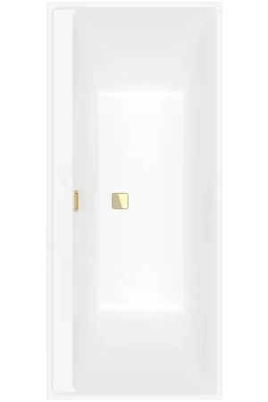 Promotion Villeroy & Boch Collaro baignoire rectangulaire 170x75cm - avec vidage de baignoire stone white