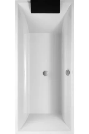 Commande En Gros Villeroy & Boch Squaro Baignoire 180x80cm quaryl rectangulaire avec pieds Blanc