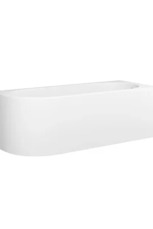 Collection de baignoire Looox baignoire d‘angle - 170x70x55cm - droite - blanc mat Expédié Aujourd'hui