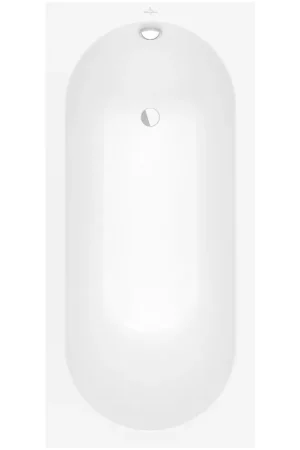 Villeroy & Boch Oberon baignoire Quaryl 160x75x45cm - blanc mat Usine Directe