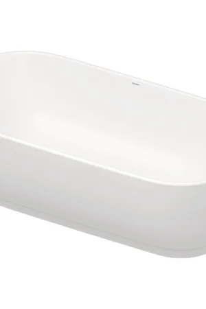 Duravit Luv baignoire îlot 180x85cm avec vidage/trop-plein blanc Prix Promo