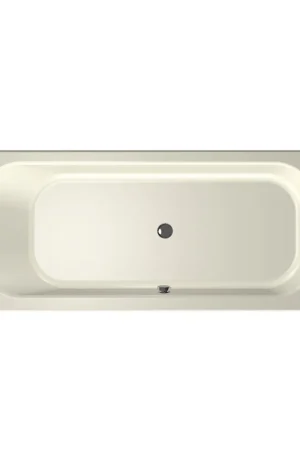 Xenz Aruba Baignoire - 170x75x48 - bonde Centrale - acrylique - pergamon Meilleur Choix