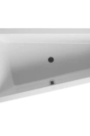 Duravit Paiova baignoire acrylique biseautée gauche 170x100x46cm blanc Quantité Limitée