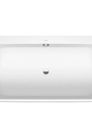 Duravit Qatego baignoire dos à la paroi 180x80cm blanc mat Expédition Rapide