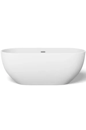 Achat Immédiat Looox Easy baignoire îlot - 170x80x57cm - marbre minéral mat blanc