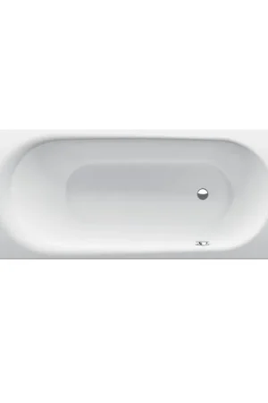 Bette Comodo baignoire 190x90x45cm côté pied droit trop-plein à l‘avant blanc Expédition Rapide