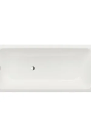 Bette Select baignoire tôle d‘acier rectangulaire 170x75x42cm avec trop-plein arrière Offre Spéciale