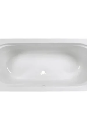 Wisa Toscana baignoire acrylique rectangulaire 180x80x43cm blanc Bon Plan