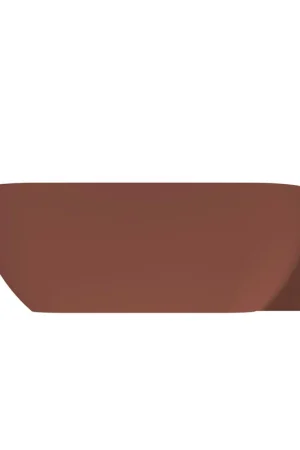 Achetez Aujourd'hui Arcqua Havana Baignoire semi-autoportante - 170x80cm - droite - terracotta mat
