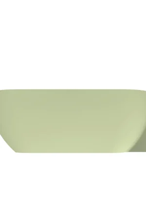 Arcqua Havana Baignoire semi-autoportante - 170x80cm - droite - vert pastel mat Achetez Aujourd'hui