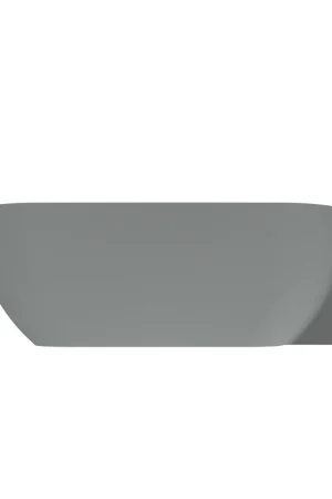 Arcqua Havana Baignoire demi-îlot - 170x80cm - droite - gris mat Prix Cassé